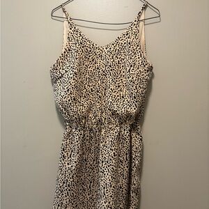 She + Sky Leopard Print Dress